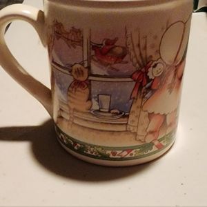Watkins Country Kids Christmas Is Love Mug 6185 Vintage 1990